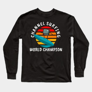 Channel Surfing Long Sleeve T-Shirt